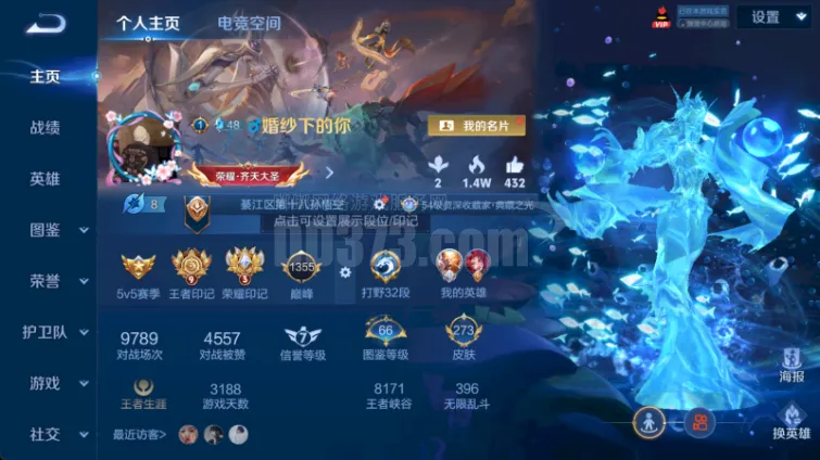 WZ128519|安卓QQ 273皮 贵族8级 3典藏 2珍品传说 20传说 80史诗 2星传说 5个性按键